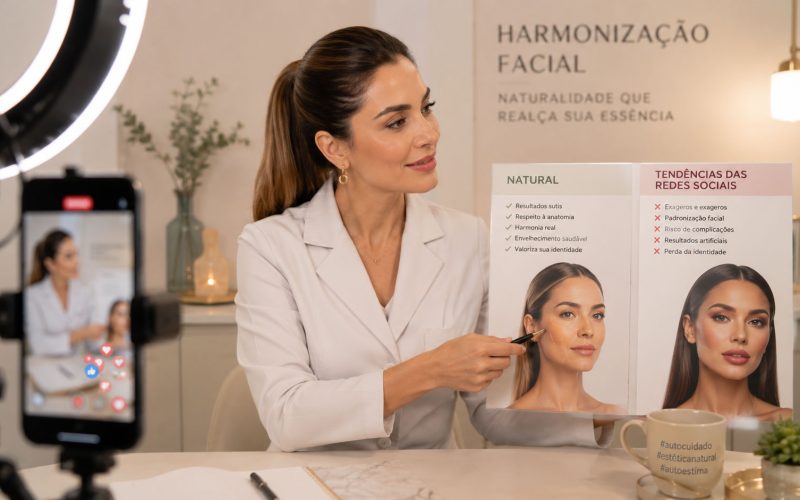 Harmonização Facial: Natural vs Tendências das Redes Sociais
